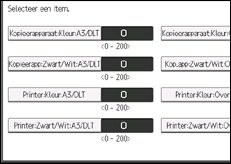 Schermafbeelding bedieningspaneel