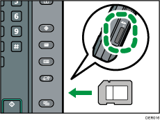 Media slot illustration