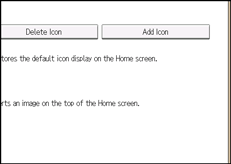 Operation panel screen illustration