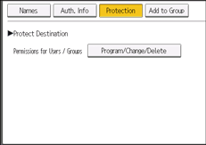 Operation panel screen illustration