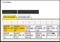 Abbildung Bedienfeld-Display