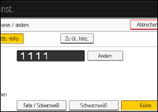 Abbildung Bedienfeld-Display