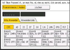 Abbildung Bedienfeld-Display