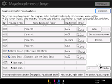 Abbildung Bedienfeld-Display