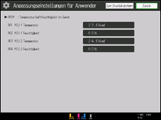 Abbildung Bedienfeld-Display