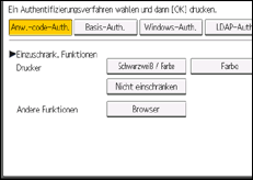 Abbildung Bedienfeld-Display