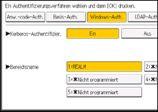 Abbildung Bedienfeld-Display