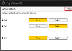 Abbildung Bedienfeld-Display