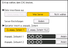 Abbildung Bedienfeld-Display