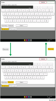 Ilustración de teclas