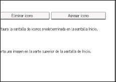 Ilustración de la pantalla panel de mandos