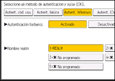 Ilustración de la pantalla panel de mandos