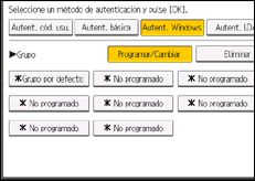 Ilustración de la pantalla panel de mandos