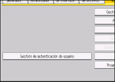 Ilustración de la pantalla panel de mandos