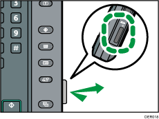 Illustrazione dello slot per supporti