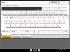 Schermafbeelding bedieningspaneel