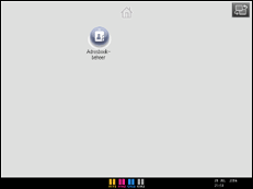 Schermafbeelding bedieningspaneel