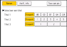 Schermafbeelding bedieningspaneel