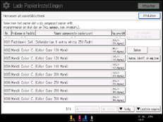 Schermafbeelding bedieningspaneel