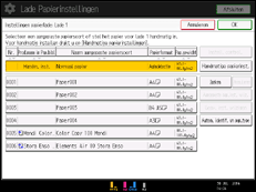 Schermafbeelding bedieningspaneel 