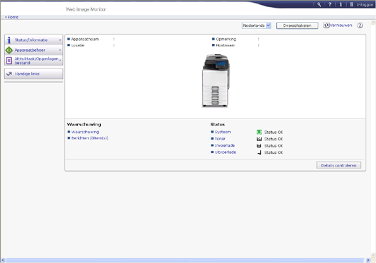 Internetbrowser-schermillustratie