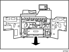 Machine body illustration