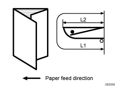 Illustration of letter fold-in