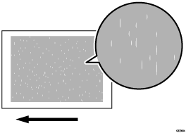 illustration of Horizontal White Streaks