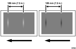 illustration of Uneven Density: 189 mm Pitch