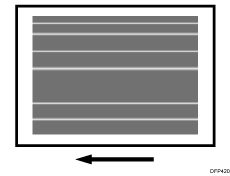 illustration of Vertical White Streaks