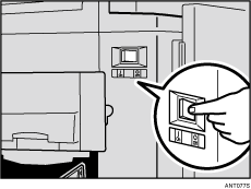 Illustration de l'interrupteur principal