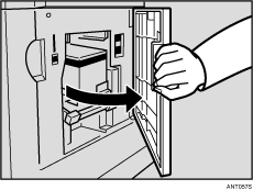 Illustrazione dello sportello anteriore