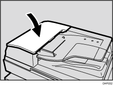 Illustrazione dello sportello dell'alimentatore automatico originali
