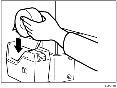 Illustrazione del dispenser nastro