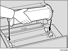 Illustrazione del rullo matrice