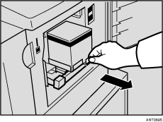 Ilustración del soporte para tinta