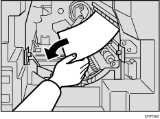 Ilustración del interior de la máquina