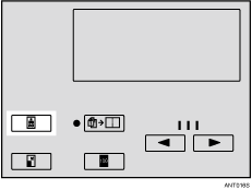 Illustratie knop voor origineel type
