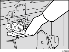 Kağıt besleme rulosu (kağıt besleme kaseti) resmi