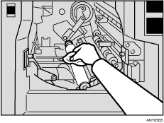 Pressure roller illustration