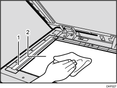 Exposure glass illustration