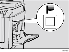 paper feed tray down key illustration