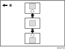 Illustration of print image position