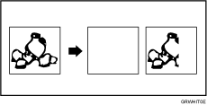 Illustration of blank prints or incomplete prints