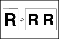 Illustration of repeating the image twice