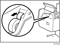 Tape dispenser illustration