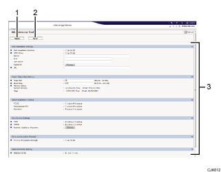 已标注编号的Web浏览器屏幕插图