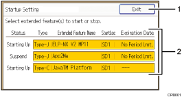 操作面板插图（标记编号的插图）
