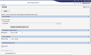 Web browser screen illustration