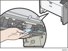 Abbildung Papiereinzugsrolle